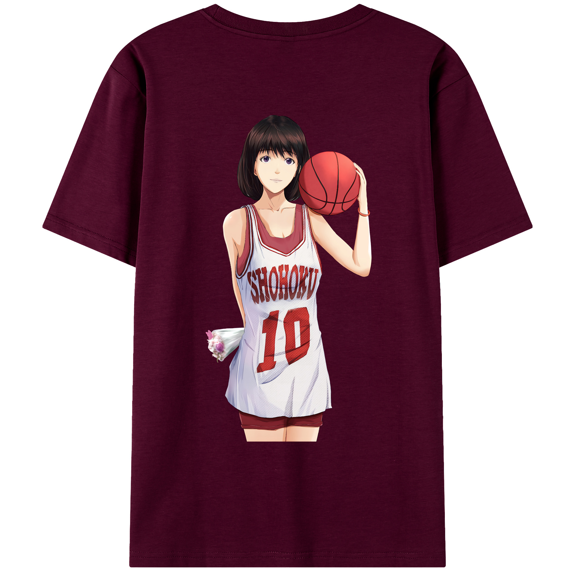 （画像用） SLAM DUNK／スラムダンク レディース半袖Tシャツ(バックプリント)